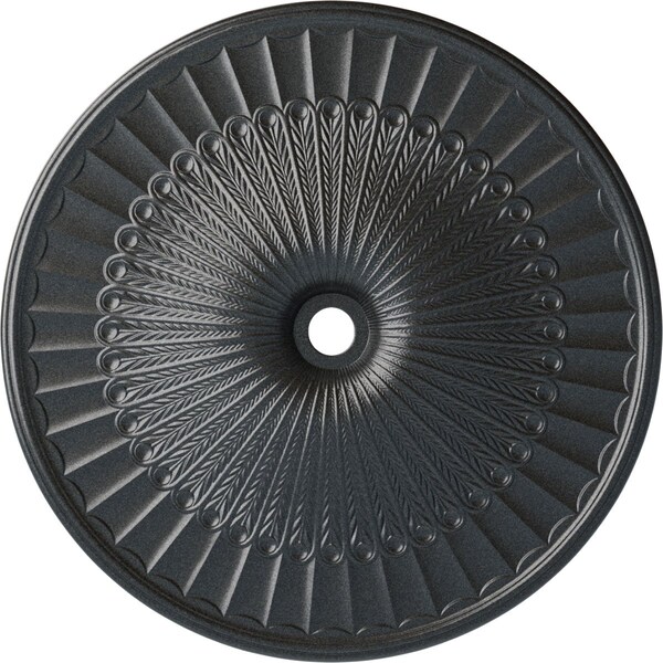 Ekena Millwork Galveston Ceiling Medallion (Fits Canopies up to 5 7/8"), 51"OD x 3 5/8"ID x 3 3/8"P, Pewter CM51GLPES - main